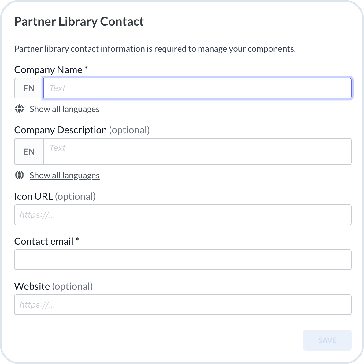 Register your company as a Partner